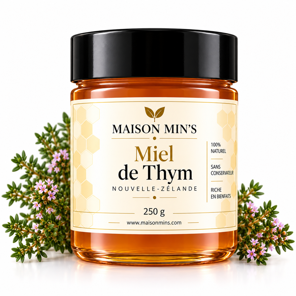 Miel de Thym de Nouvelle-Zélande 250g