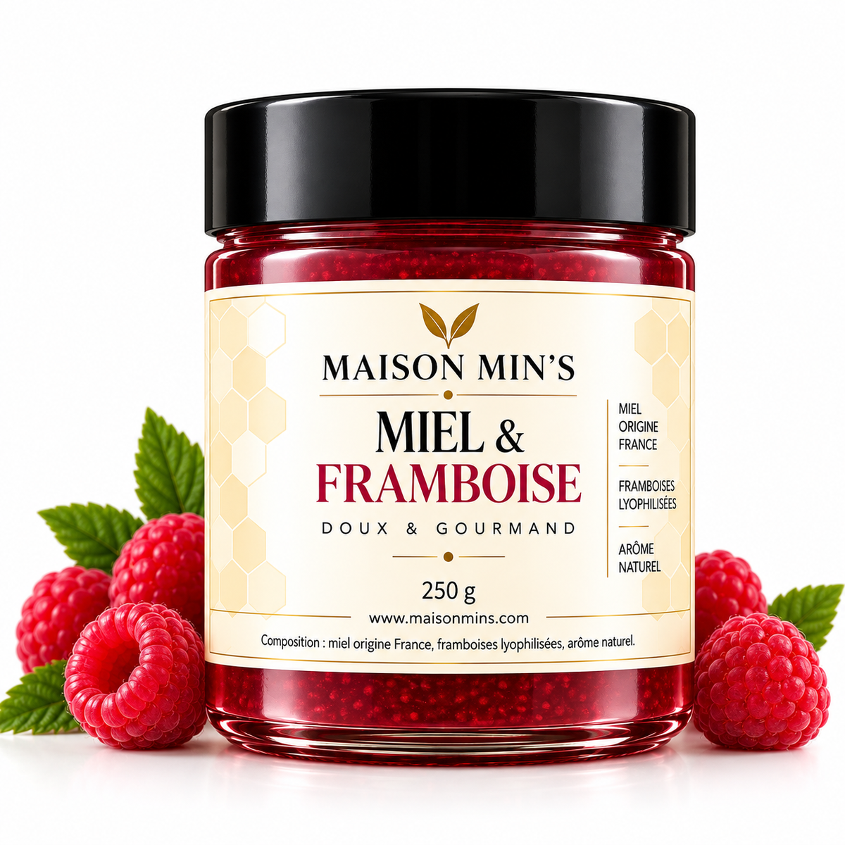 Miel & Framboise 250g