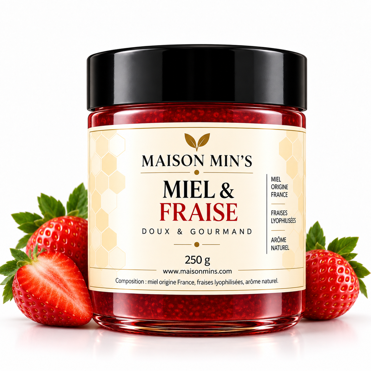 Miel & Fraise 250g